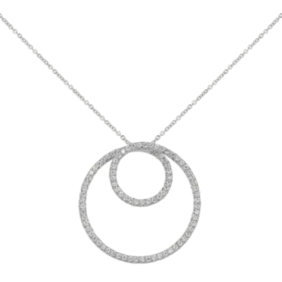 Pendente Namuri Donna INFINITO in Oro Diamante 1.35 Ct PNINFPVCR - PNINFPVCR